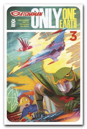Gatchaman Only One Earth #3 cover a