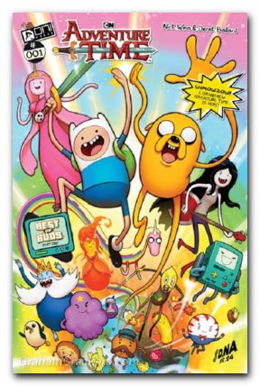 Adventure Time #1 (2025) cover b nakayama variant