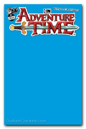 Adventure Time #1 (2025) cover f finn blue sketch variant