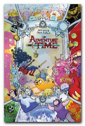 Adventure Time #1 (2025) cover h le nguyen silver foil variant