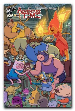 Adventure Time #1 (2025) cover i paroline infinite connecting variant