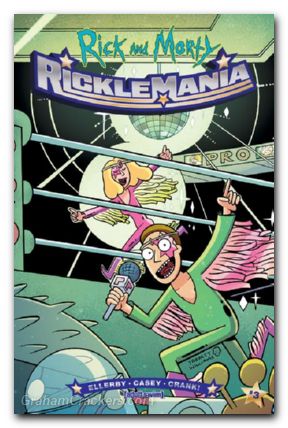 Rick And Morty Ricklemania #3 (2025) cover c williams connecting variant
