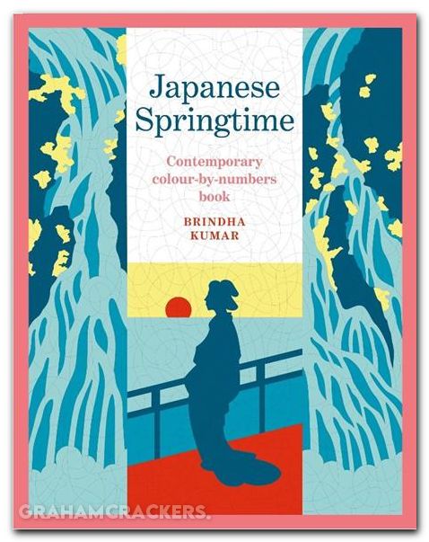 Japanese Springtime Coloring Book