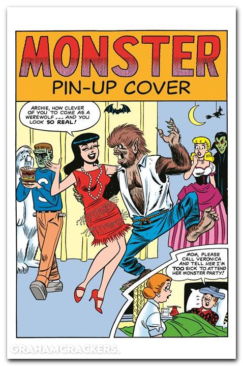 Archie #125 (1959) 2026 facsimile edtion cover b decarlo monster variant