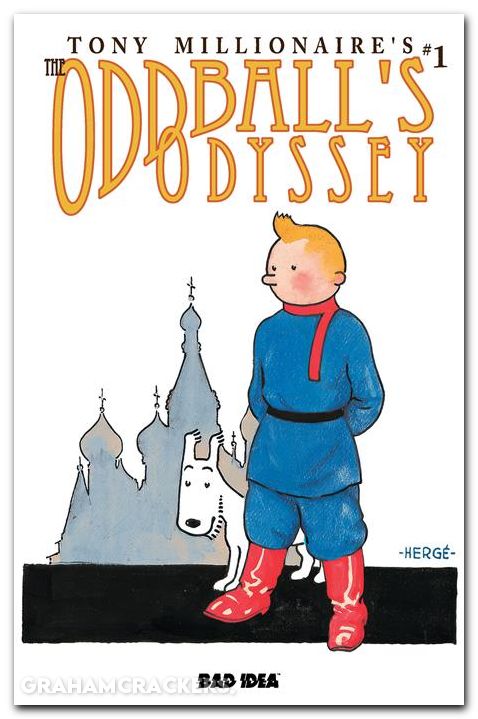 Oddballs Odyssey #1 (2026) cover b herge old masters variant