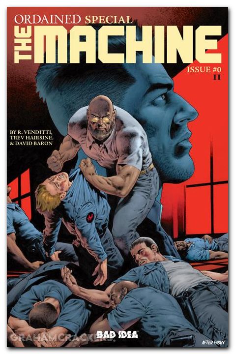 Ordained Presents The Machine #0 (2025) second print cover b lozzi variant