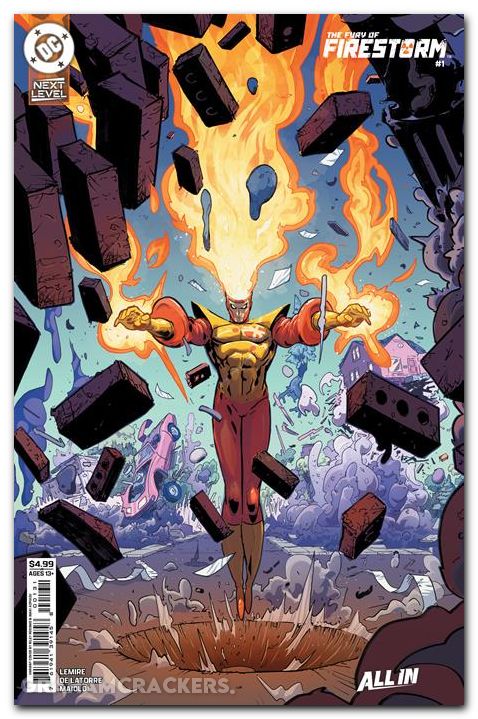 Fury Of Firestorm #1 (2026) cover b rossmo variant