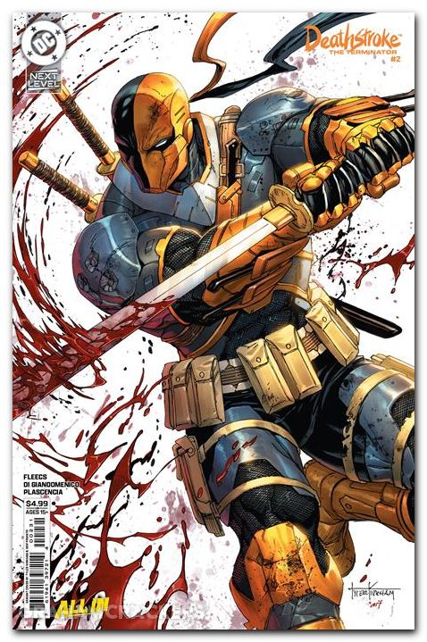 Deathstroke The Terminator #2 (2026) cover c kirkham variant