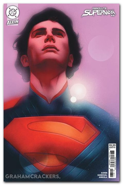 Absolute Superman #18 (2024) cover c oliver variant