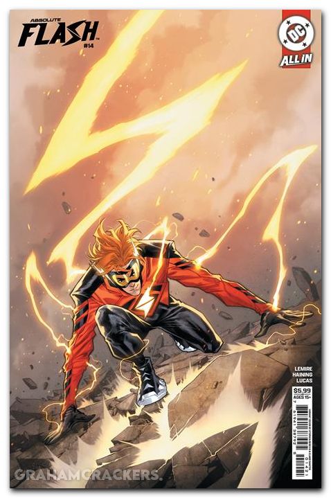 Absolute Flash #14 (2025) cover b segovia variant