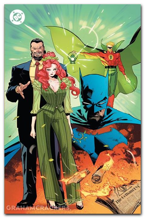 Batman #8 (2025) cover e jimenez foil variant