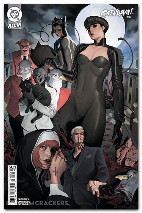 Catwoman #86 (2018) cover e carbonilla things to come variant