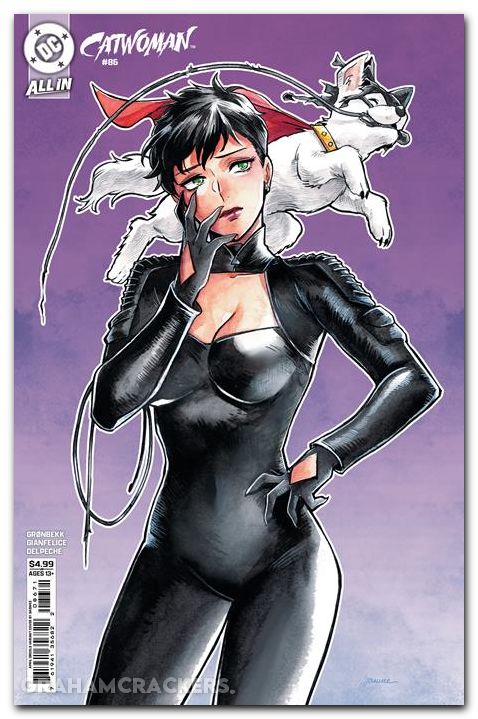 Catwoman #86 (2018) cover f saowee april drools variant