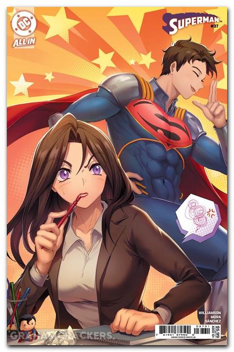 Superman #37 (2023) cover c lin variant