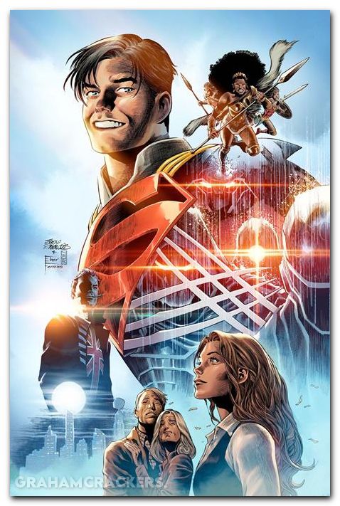 Superman #37 (2023) cover e barrows things to come variant