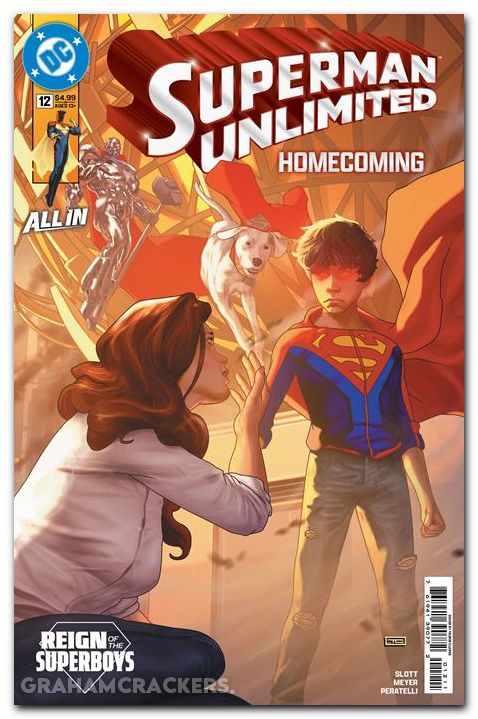Superman Unlimited #12 (2025) cover a