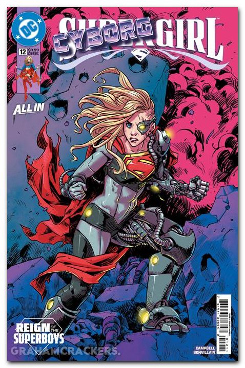 Supergirl #12 (2025) cover a