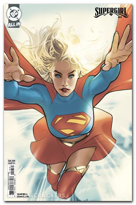 Supergirl #12 (2025) cover c villalobos variant