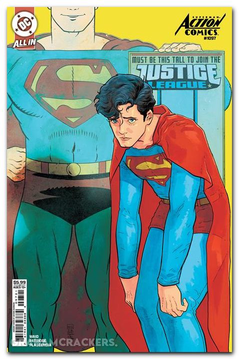 Action Comics #1097 cover b sherman variant