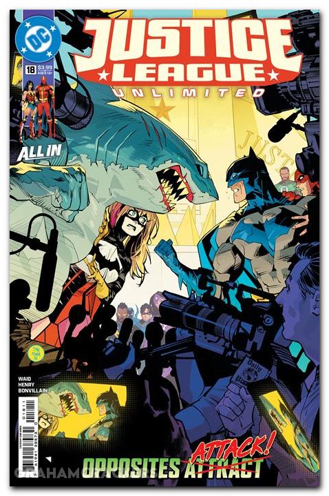 Justice League Unlimited #18 (2024) cover a