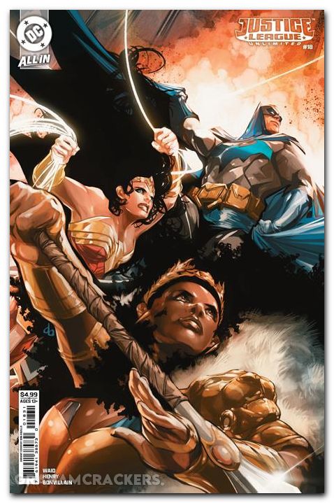 Justice League Unlimited #18 (2024) cover c aguillo variant