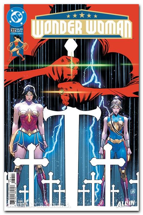 Wonder Woman #32 (2023) cover a