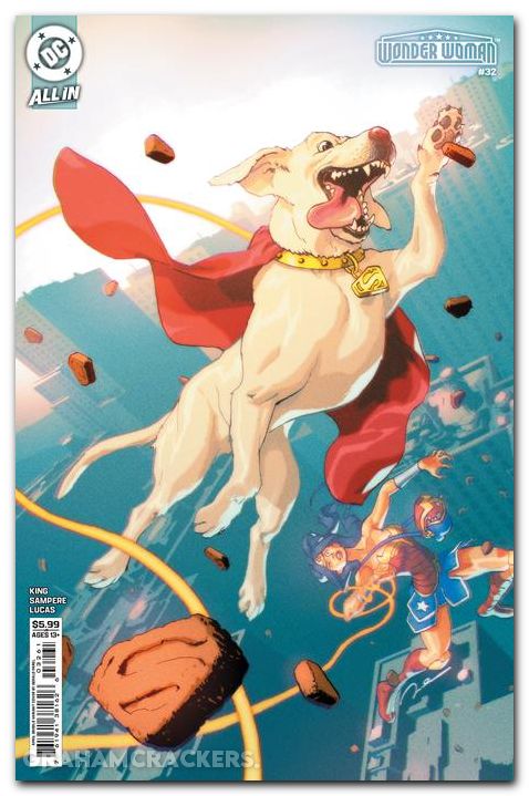 Wonder Woman #32 (2023) cover f parel april drools variant