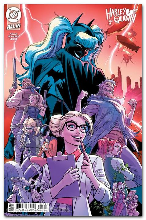 Harley Quinn #61 (2021) cover e toledano vargas things to come variant