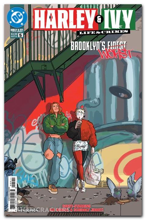 Harley And Ivy Life And Crimes #5 (2025) cover a