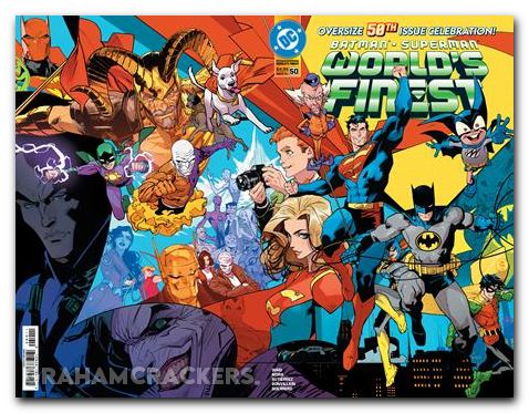 Batman Superman Worlds Finest #50 (2022) cover a