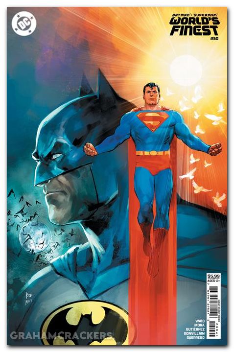 Batman Superman Worlds Finest #50 (2022) cover d reis variant