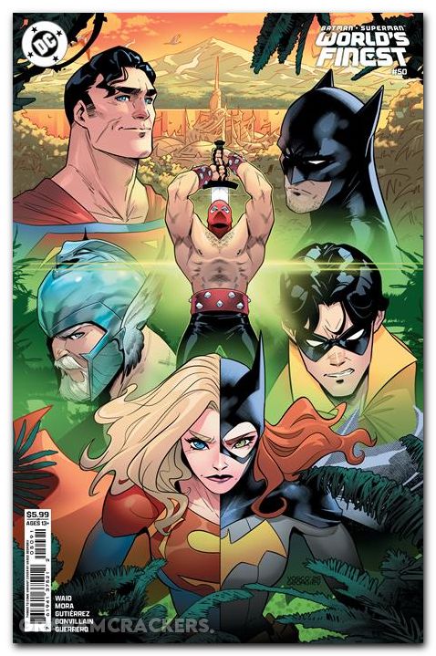 Batman Superman Worlds Finest #50 (2022) cover h georgiev things to come variant