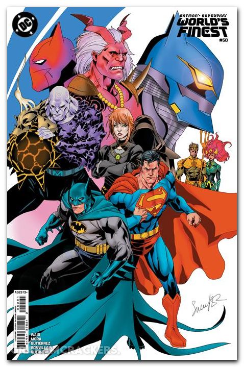 Batman Superman Worlds Finest #50 (2022) cover i larroca variant