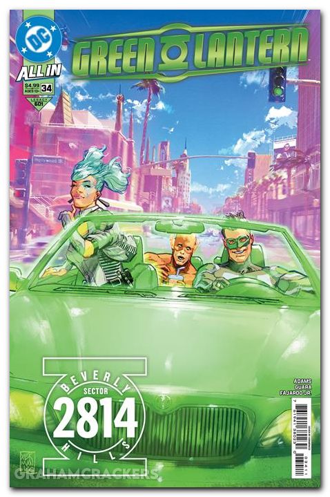 Green Lantern #34 (2023) cover a