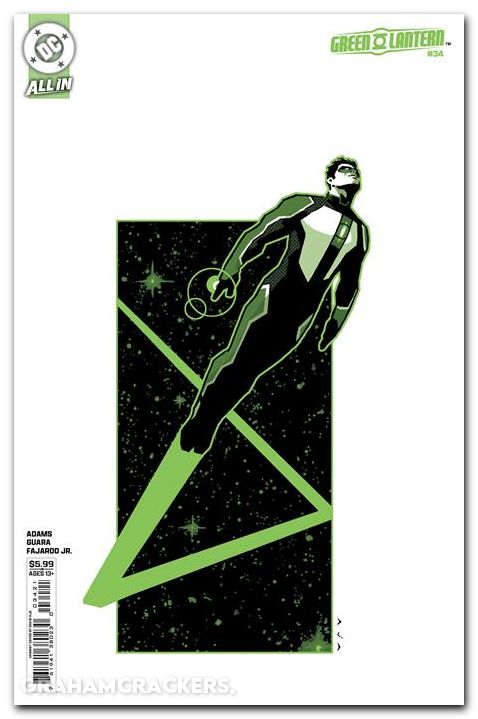 Green Lantern #34 (2023) cover b aja variant