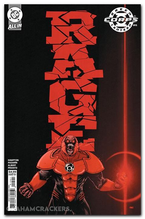 Green Lantern Corps #15 (2025) cover b fornes variant