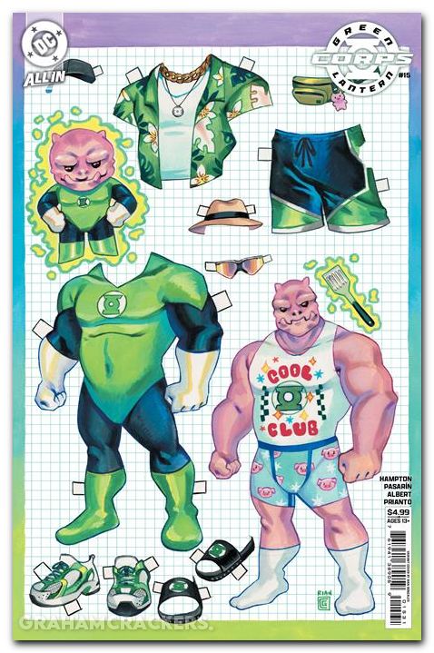 Green Lantern Corps #15 (2025) cover c gonzales variant