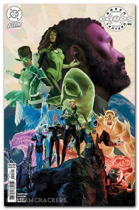 Green Lantern Corps #15 (2025) cover d colon things to come variant