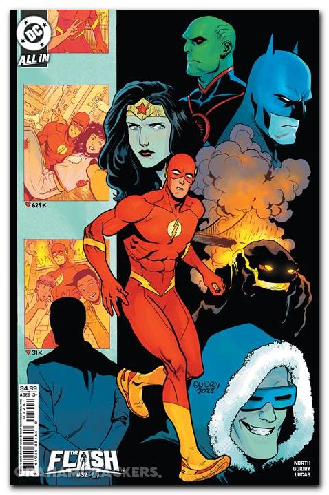 Flash #32 (2023) cover d guidry things to come variant