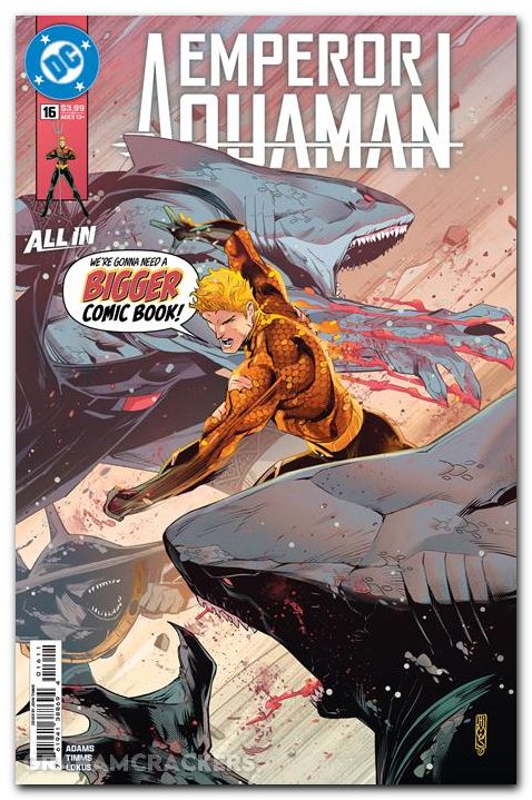 Emperor Aquaman #16 (2025) cover a