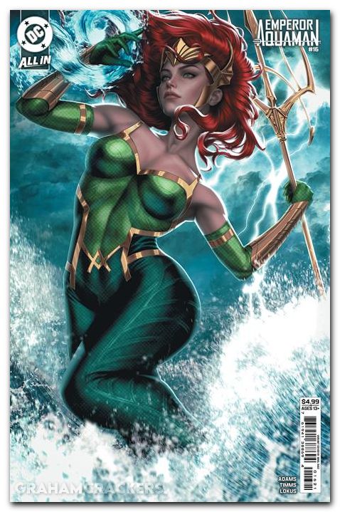 Emperor Aquaman #16 (2025) cover b diaz variant