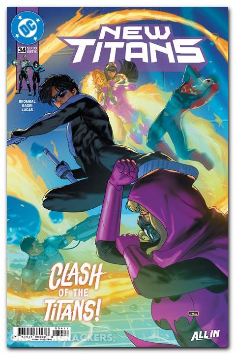 New Titans #34 (2023) cover a