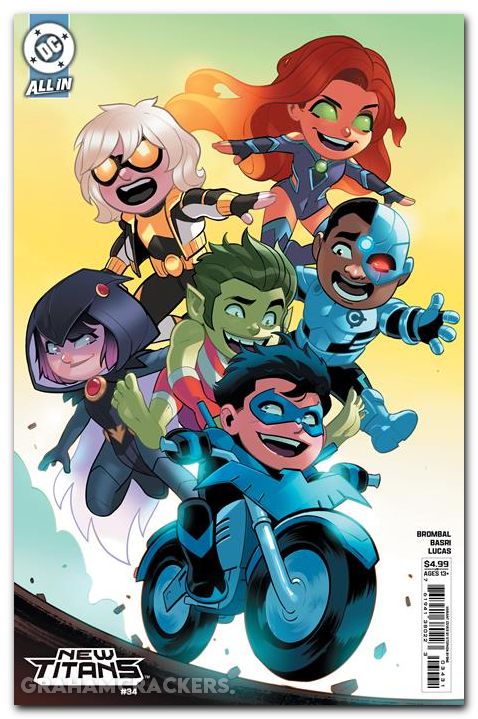 New Titans #34 (2023) cover c byrne variant