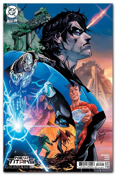 New Titans #34 (2023) cover d ossio things to come variant