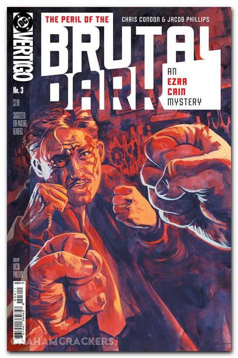 The Peril Of The Brutal Dark An Ezra Cain Mystery #3 (2026) cover a