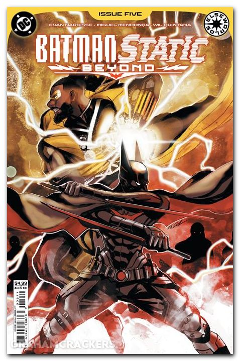 Batman Static Beyond #5 (2025) cover a