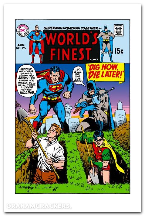 Worlds Finest #195 Facsimile