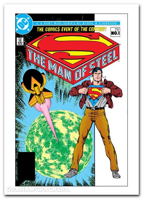 Superman Man Of Steel #1 Facsimile