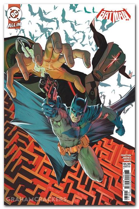 Batman #4 (2025) second print cover b janin variant