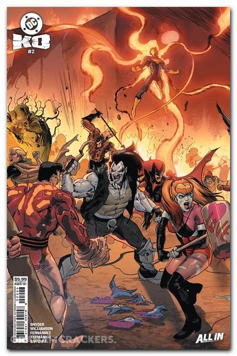 DC KO #2 (2025) second print cover b fernandez connecting variant